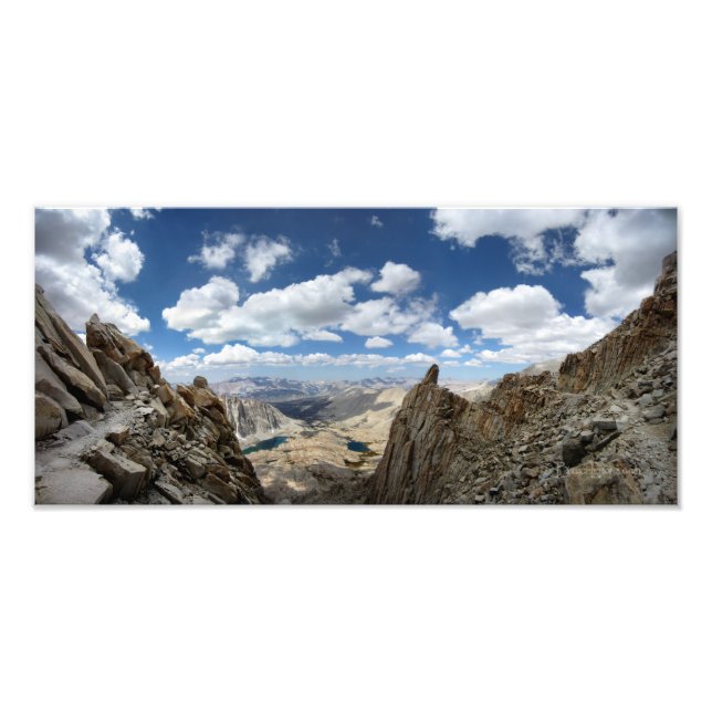 Impression Photo Chemin Mt Whitney - sentier John Muir (Devant)