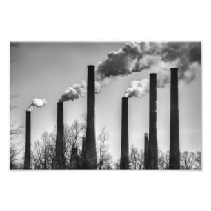 Impression Photo Cheminées industrielles