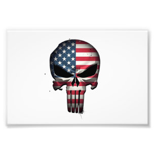 Impression Photo Chemise 4 juillet pour femmes hommes drapeau améri