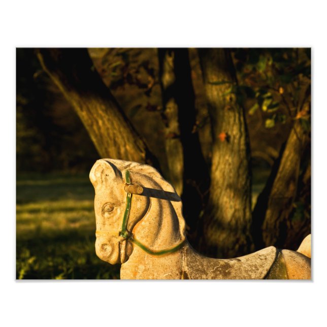 Impression Photo Cheval châtaigne (Devant)