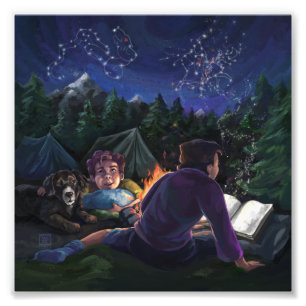 Impression Photo Chevaliers d'été