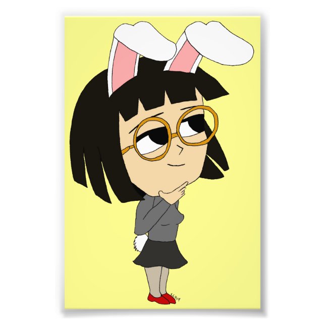 Impression Photo chibi bunnygirl (Devant)