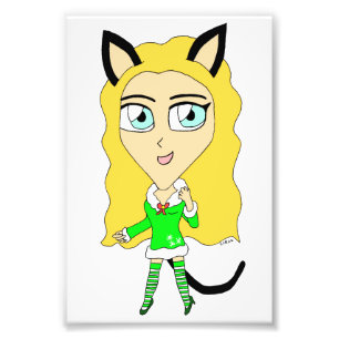 Impression Photo Chibi de Noël