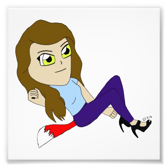 Impression Photo chibi foxy fille (Devant)