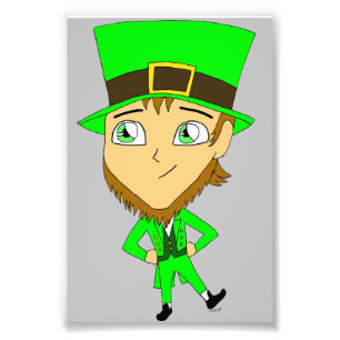 Impression Photo chibi leprechaun
