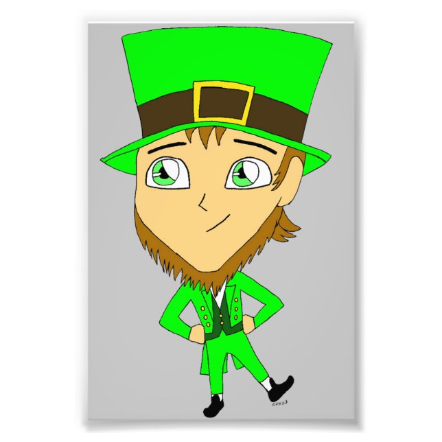 Impression Photo chibi leprechaun (Devant)