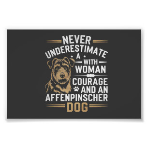 Impression Photo Chien Affenpinscher