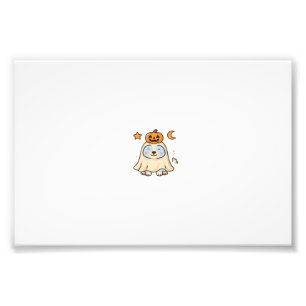 Impression Photo Chien Kawaii Halloween � Autocollant de chiot fant