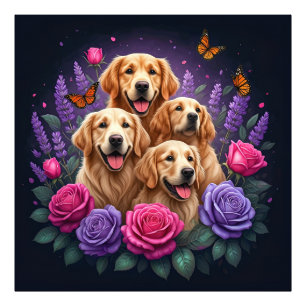 Impression Photo Chien-taureau baroque : un portrait historique