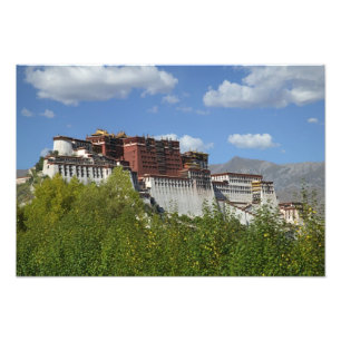 Impression Photo Chine, Tibet, Lhassa, Palais du Potala