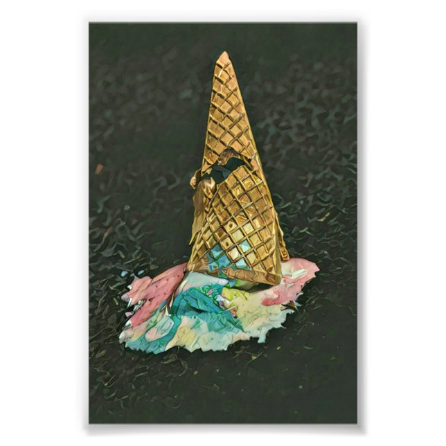 Impression Photo Chocolat glacé amant cadeau (Devant)