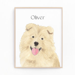 Impression Photo Chow Chow Chig Art personnalisé