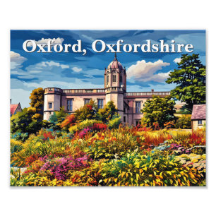 Impression Photo Christ Church Memorial Garden, Oxford Painting