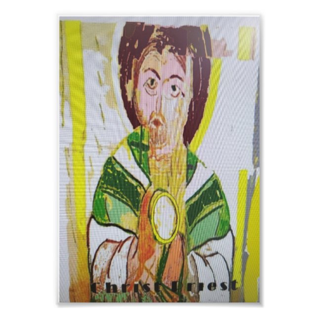 Impression Photo Christ Prêtre (Devant)