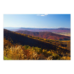 Impression Photo Chute dans la vallée de Shenandoah, Virginie