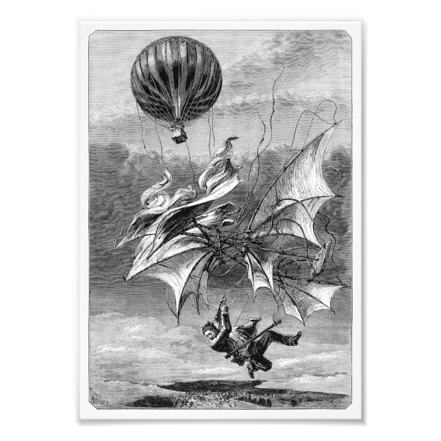 Impression Photo Chute de l'Homme Volant (Devant)