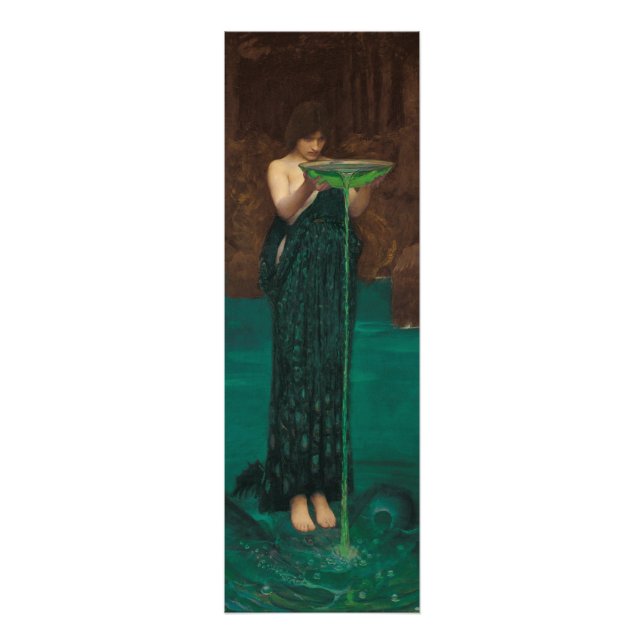 Impression Photo Circe Invidiosa par John William Waterhouse (Devant)