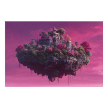 Citadelle du ciel à la floraison rose