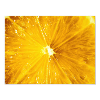 Impression Photo Citron coloré clair en gros plan