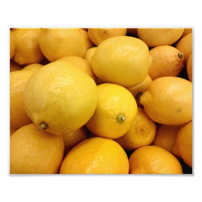 Impression Photo Citron jaune (Devant)