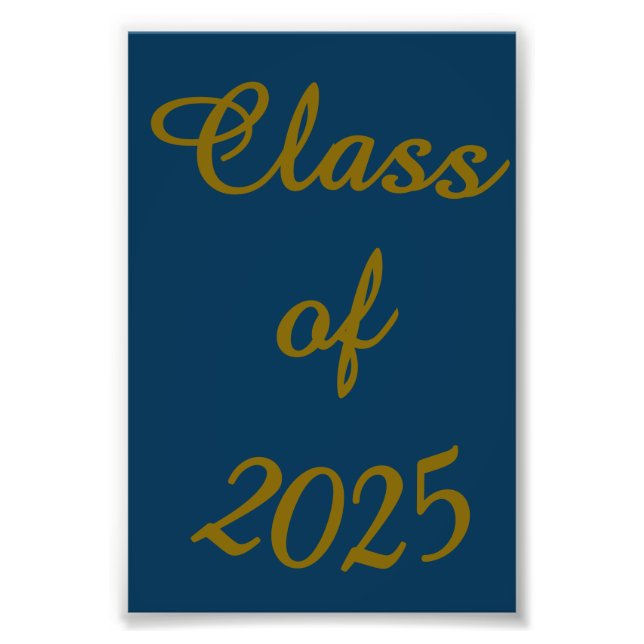 Impression Photo Classe Classy de 2025 (Devant)