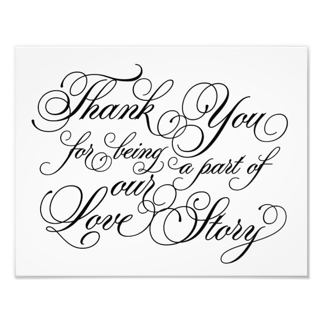 Impression Photo Classique | Panneau de réception (Devant)