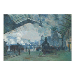 Impression Photo Claude Monet - Arrivée du train de Normandie