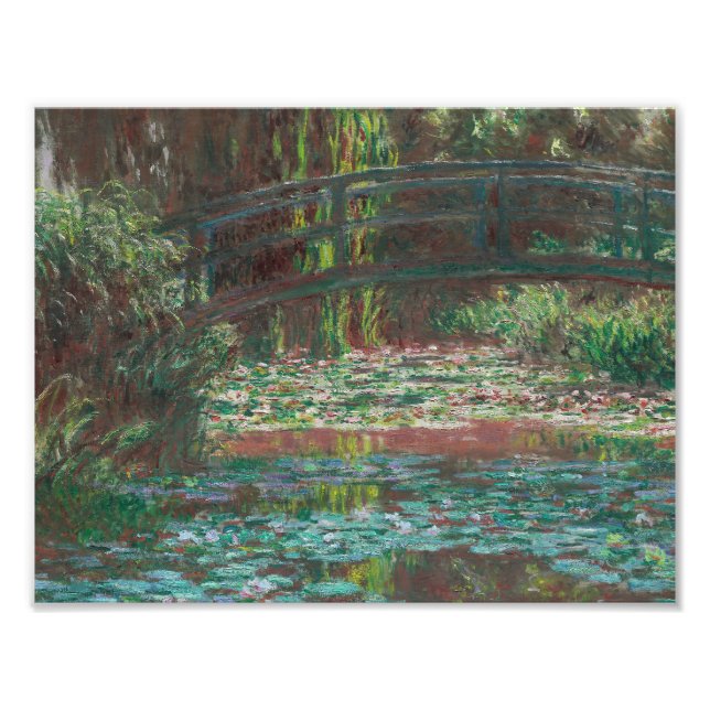 Impression Photo Claude Monet - Eau Lily Pond (Devant)