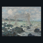 Impression Photo Claude Monet - Filets de pêche à Pourville<br><div class="desc">Filets de pêche à Pourville par Claude Monet, 1882. Claude Monet a été un fondateur de la peinture impressionniste française, et le praticien le plus cohérent et le plus prolifique de la philosophie du mouvement d'exprimer ses perceptions avant la nature, surtout en ce qui concerne la peinture paysage en plein...</div>
