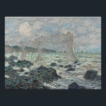 Impression Photo Claude Monet - Filets de pêche à Pourville<br><div class="desc">Filets de pêche à Pourville par Claude Monet, 1882. Claude Monet a été un fondateur de la peinture impressionniste française, et le praticien le plus cohérent et le plus prolifique de la philosophie du mouvement d'exprimer ses perceptions avant la nature, surtout en ce qui concerne la peinture paysage en plein...</div>