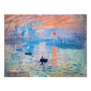 Impression Photo Claude Monet - Impression, lever de soleil