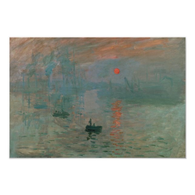 Impression Photo Claude Monet - Impression, lever de soleil (Devant)