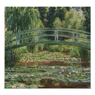 Impression Photo Claude Monet - La passerelle japonaise