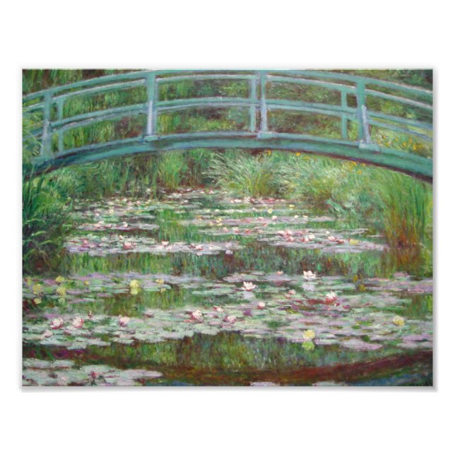 Impression Photo Claude Monet - La passerelle japonaise (Devant)