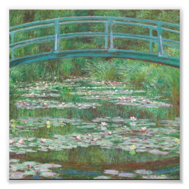 Impression Photo Claude Monet - La passerelle japonaise (Devant)