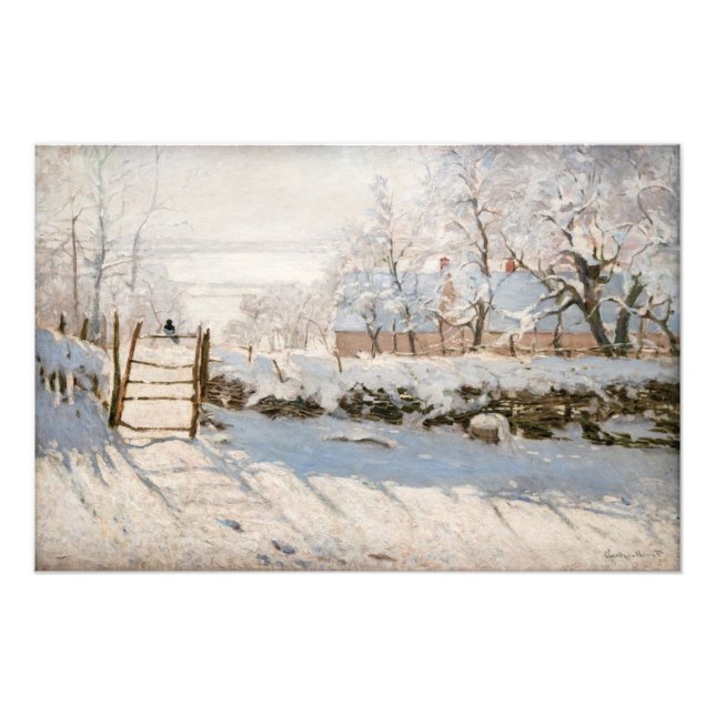 Impression Photo Claude Monet - La Pie (Devant)