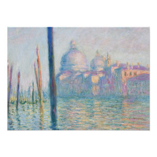 Impression Photo Claude Monet Le Grand Canal