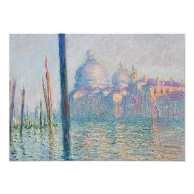 Impression Photo Claude Monet Le Grand Canal (Devant)