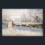 Impression Photo Claude Monet - Le Magpie<br><div class="desc">The Magpie / La Pie - Claude Monet,  Huile sur toile,  1868-1869</div>