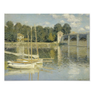 Impression Photo Claude Monet - Le Pont d'Argenteuil