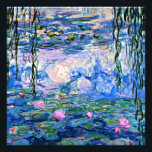 Impression Photo Claude Monet - Lys à eau, 1919<br><div class="desc">Claude Monet célèbre peinture de Water Lilies,  1919.</div>