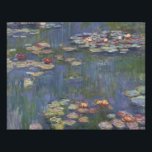 Impression Photo Claude Monet - Lys d'eau<br><div class="desc">Water Lilies par Claude Monet, 1916. Claude Monet a été un fondateur de la peinture impressionniste française, et le praticien le plus cohérent et le plus prolifique de la philosophie du mouvement d'exprimer ses perceptions avant la nature, surtout en ce qui concerne la peinture paysage en plein air. Le terme...</div>