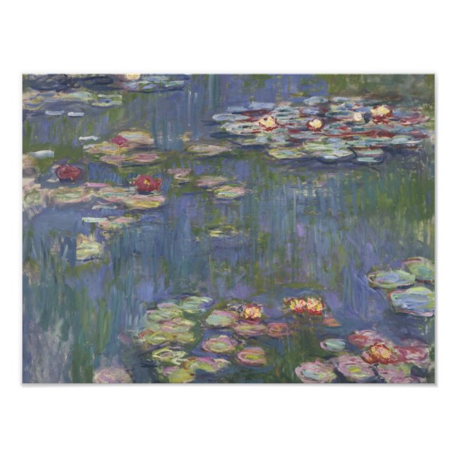 Impression Photo Claude Monet - Nymphéas (Devant)