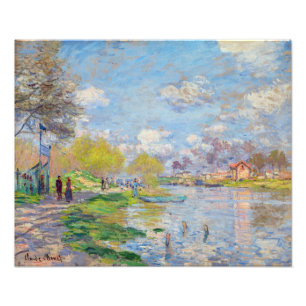 Impression Photo Claude Monet - Printemps de la Seine