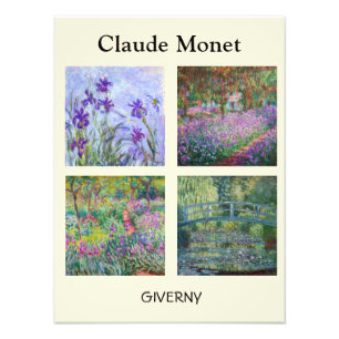 Impression Photo Claude Monet - Sélection de chefs-d'oeuvre Giverny