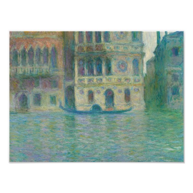 Impression Photo Claude Monet - Venise, Palazzo Dario (Devant)