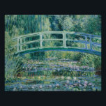 Impression Photo Claude Monet - Water Lilies et pont japonais<br><div class="desc">Water Lilies and Japanese Bridge by Claude Monet, 1899. Claude Monet a été un fondateur de la peinture impressionniste française, et le praticien le plus cohérent et le plus prolifique de la philosophie du mouvement d'exprimer ses perceptions avant la nature, surtout en ce qui concerne la peinture paysage en plein...</div>