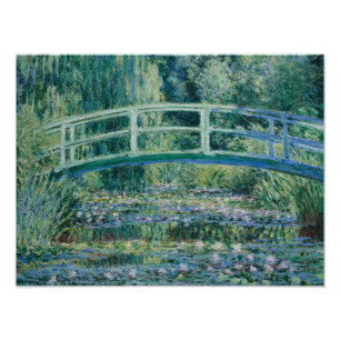 Impression Photo Claude Monet - Water Lilies et pont japonais