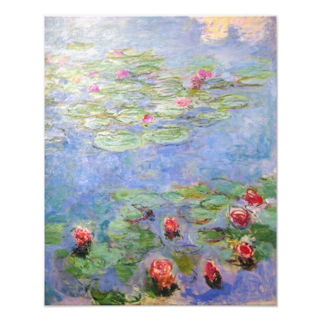 Impression Photo Claude Monet's Water Lilies (Devant)
