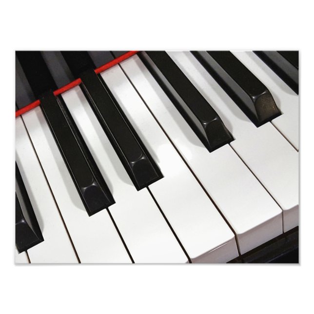 Impression Photo Clavier pour piano (Devant)